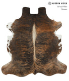 Dark Brindle Cowhide Rug #15725
