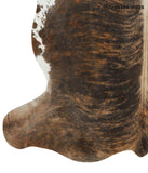 Dark Brindle Cowhide Rug #15725