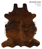 Medium Brindle Cowhide Rug #15824