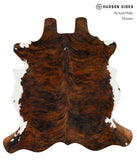 Medium Brindle Cowhide Rug #15830