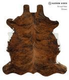 Medium Brindle Cowhide Rug #15927