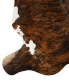 Dark Brindle Cowhide Rug #16025