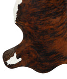 Dark Brindle Cowhide Rug #16106