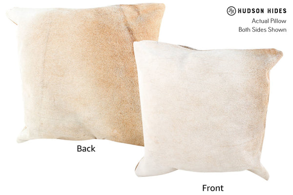 Gris Beige Cowhide Pillow #16308
