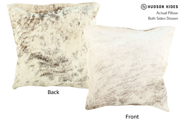 Light Brindle Cowhide Pillow #16409
