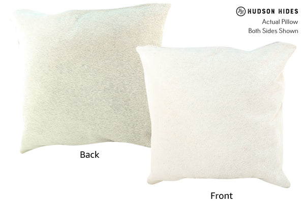 Gris Grey Cowhide Pillow #16430