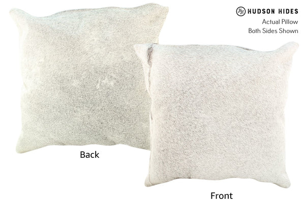 Gris Grey Cowhide Pillow #16458