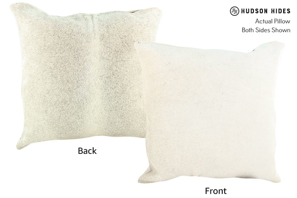 Gris Grey Cowhide Pillow #16637