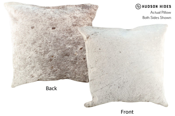 Gris Grey Cowhide Pillow #16686