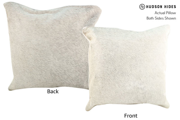 Gris Grey Cowhide Pillow #16731
