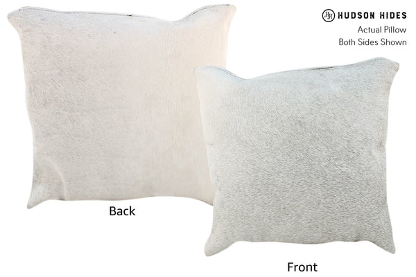 Gris Grey Cowhide Pillow #16792