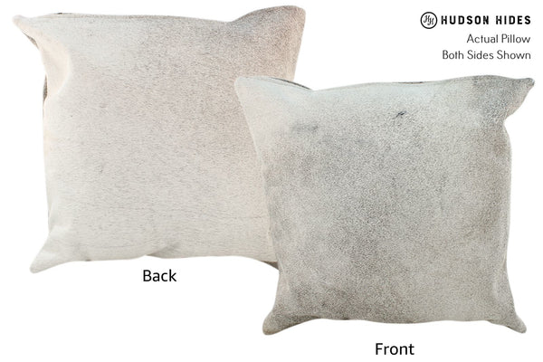 Gris Grey Cowhide Pillow #16804