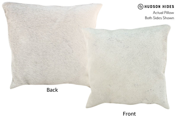 Gris Grey Cowhide Pillow #16811