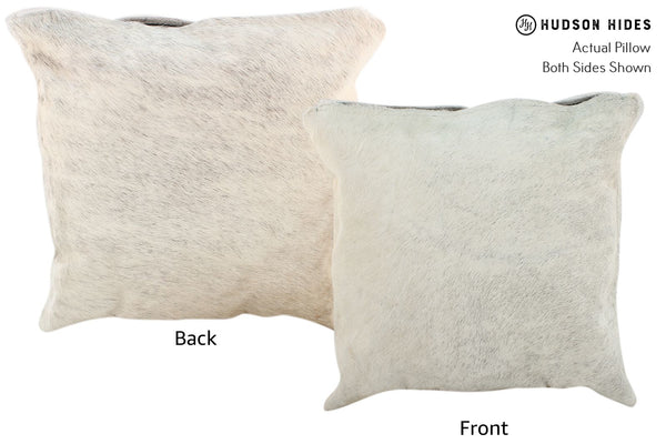 Gris Grey Cowhide Pillow #16816