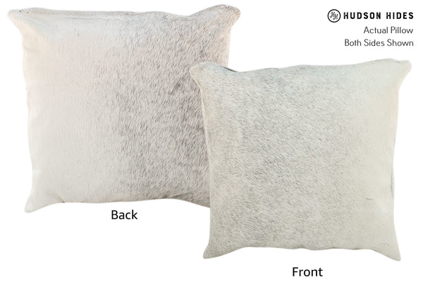 Gris Grey Cowhide Pillow #16823