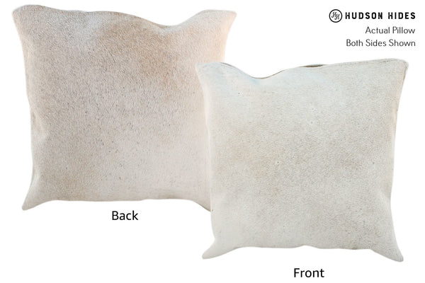 Gris Grey Cowhide Pillow #16899