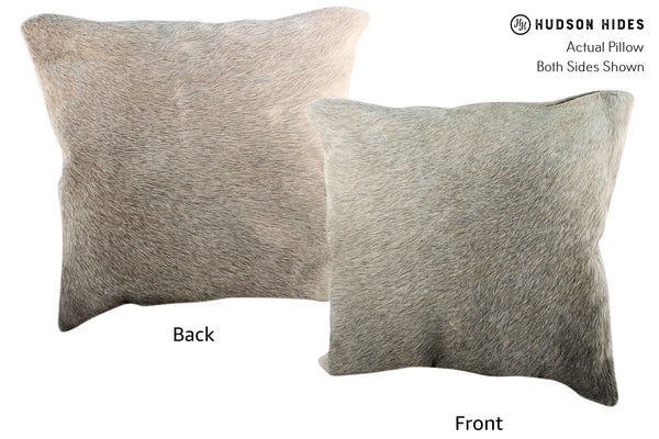 Gris Beige Cowhide Pillow #16996