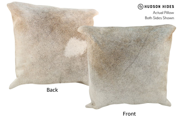 Gris Beige Cowhide Pillow #17015