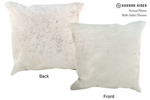 Gris Grey Cowhide Pillow #17021