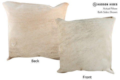 Gris Beige Cowhide Pillow #17032