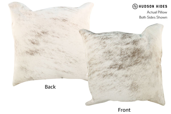 Light Brindle Cowhide Pillow #17073
