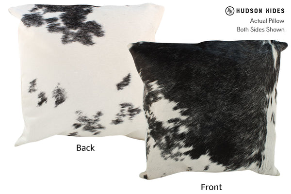 Black and White Cowhide Pillow #17081