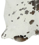 Grey with White Cowhide Rug #17229