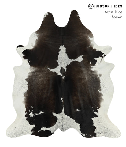 Grey with White Cowhide Rug #17281