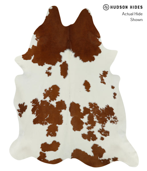 Salt and Pepper Brown Cowhide Rug #17368