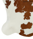 Salt and Pepper Brown Cowhide Rug #17368