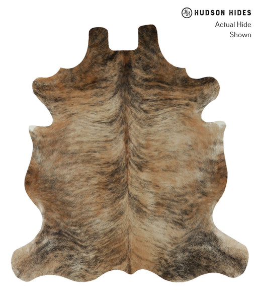 Light Brindle Cowhide Rug #17489