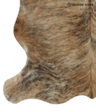 Light Brindle Cowhide Rug #17489