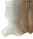 Gris Beige Cowhide Rug #17538