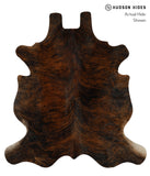 Medium Brindle Cowhide Rug #17641