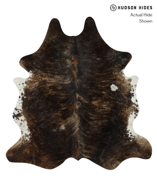Dark Brindle Cowhide Rug #17696