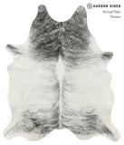 Grey Brindle Cowhide Rug #17716