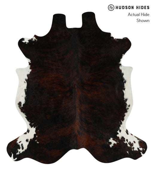 Dark Brindle Cowhide Rug #17756