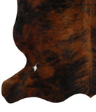 Dark Brindle Cowhide Rug #17762