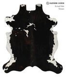 Black and White Cowhide Rug #17763
