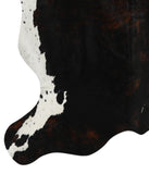 Black and White Cowhide Rug #17763