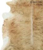 Light Brindle Cowhide Rug #17966
