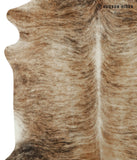 Light Brindle Cowhide Rug #17971