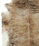 Light Brindle Cowhide Rug #17974