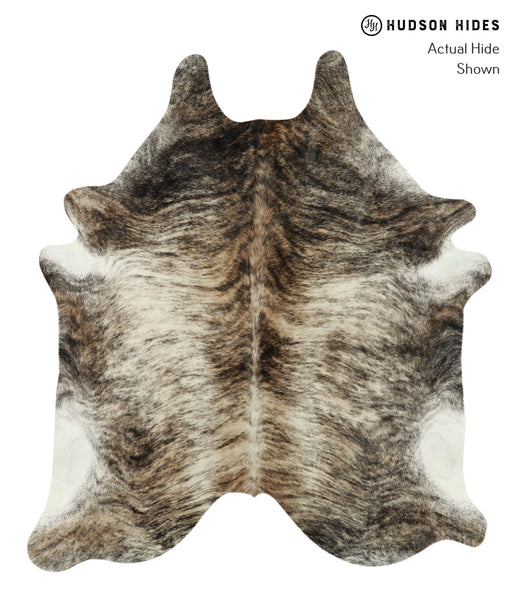 Light Brindle Cowhide Rug #17979