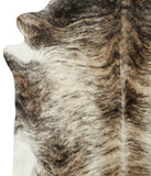 Light Brindle Cowhide Rug #17979
