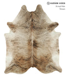 Light Brindle Cowhide Rug #17980