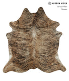 Light Brindle Cowhide Rug #17988