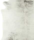 Grey Brindle Cowhide Rug #17995