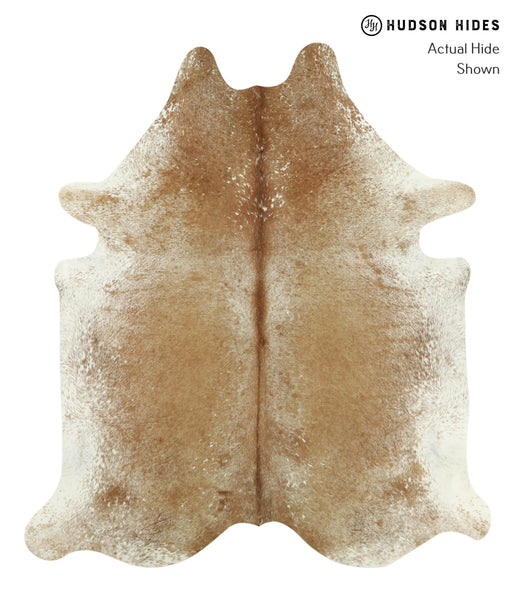 Salt and Pepper Brown Cowhide Rug #18003
