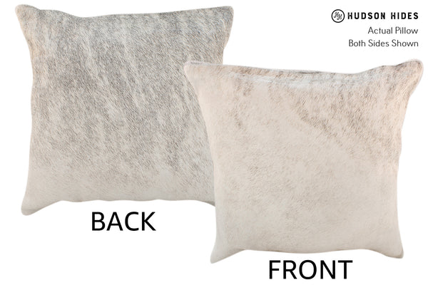 Grey Cowhide Pillow #18202
